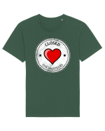 closed heart Tricou mânecă scurtă Unisex Rocker