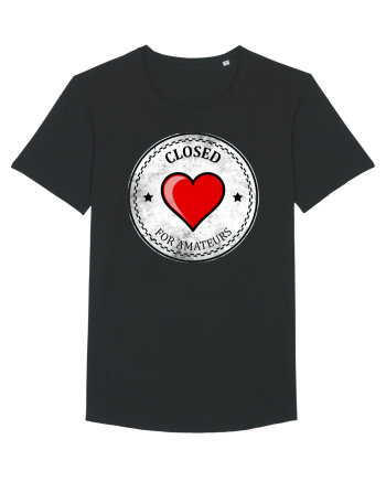 closed heart Black