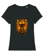 Hell Rider Tricou mânecă scurtă guler larg fitted Damă Expresser