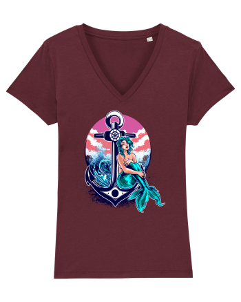 Mermaid Burgundy