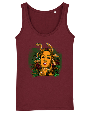 Snake Woman Burgundy