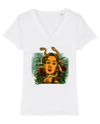 Snake Woman White