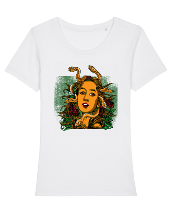 Snake Woman White