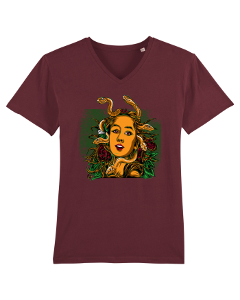 Snake Woman Burgundy