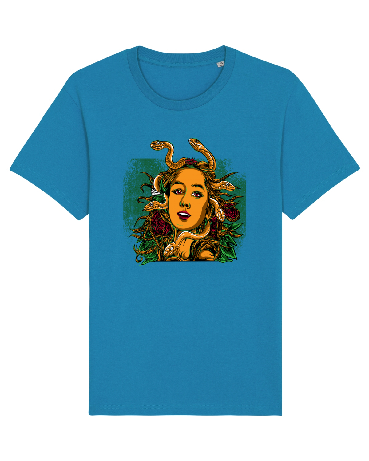 Tricou mânecă scurtă Unisex Rocker Azur