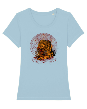 Lion Feast Sky Blue