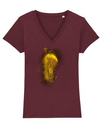 Jellyfish Burgundy