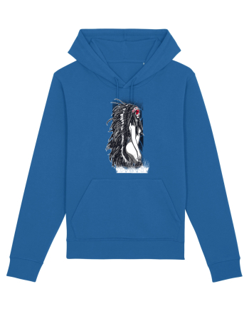 Indian Girl Royal Blue