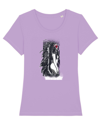 Indian Girl Lavender Dawn