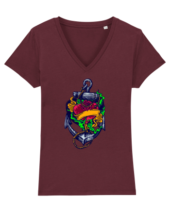 Sailor Heart Burgundy