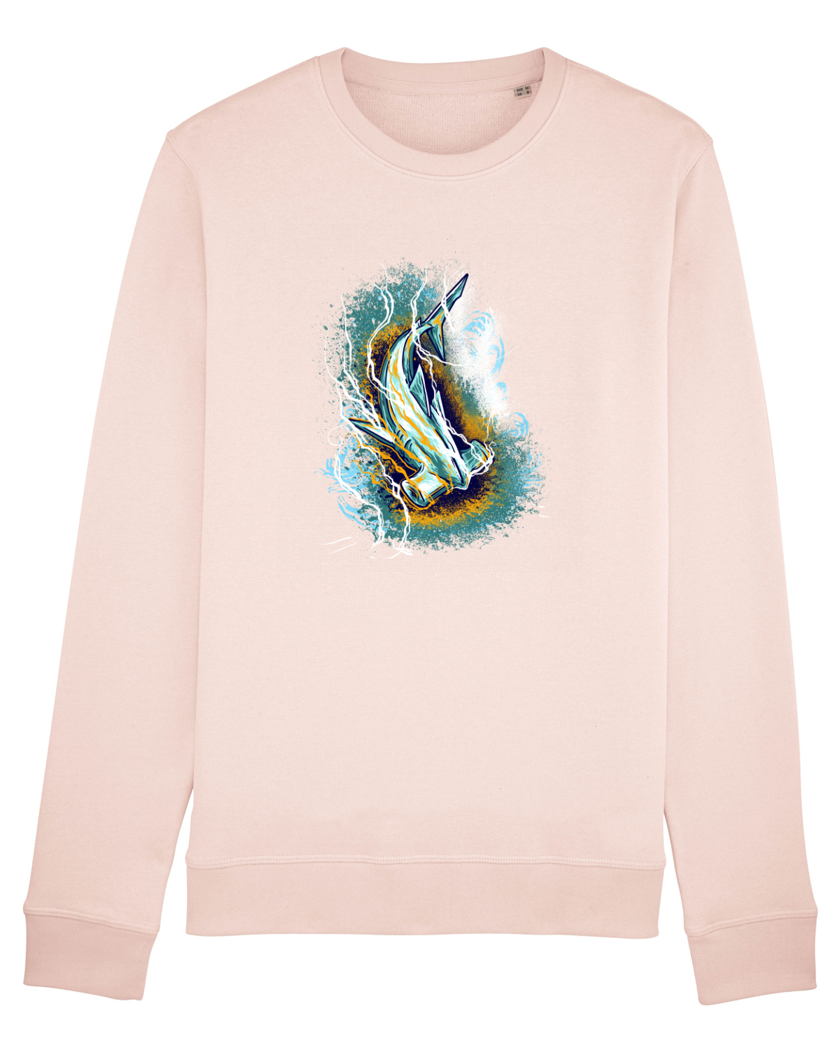 Bluză mânecă lungă Unisex Rise Candy Pink