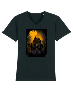 Ghost House Tricou mânecă scurtă guler V Bărbat Presenter