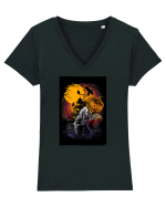 Halloween Killer Tricou mânecă scurtă guler V Damă Evoker
