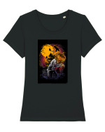 Halloween Killer Tricou mânecă scurtă guler larg fitted Damă Expresser