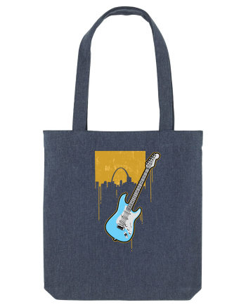 Graffiti Guitar Midnight Blue