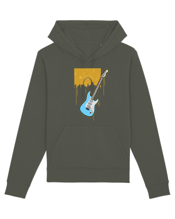 Graffiti Guitar Khaki