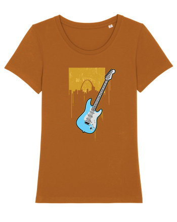 Graffiti Guitar Roasted Orange