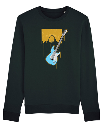 Graffiti Guitar Black