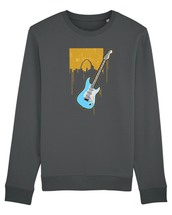 Graffiti Guitar Anthracite