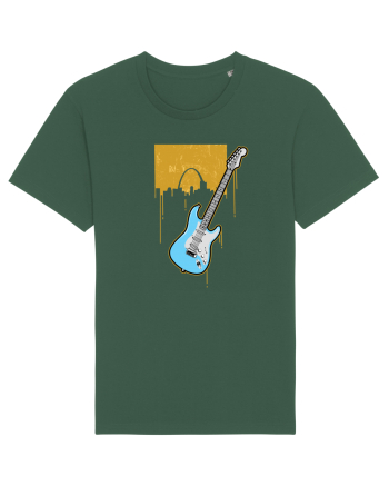 Graffiti Guitar Bottle Green