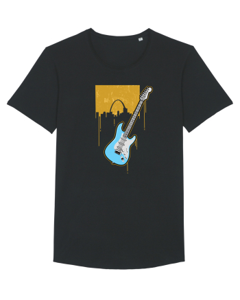 Graffiti Guitar Black
