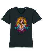 Guadalupe Tricou mânecă scurtă guler V Bărbat Presenter