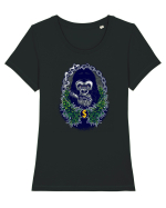 Gorilla Weed Tricou mânecă scurtă guler larg fitted Damă Expresser
