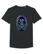 Gorilla Weed Tricou mânecă scurtă guler larg Bărbat Skater