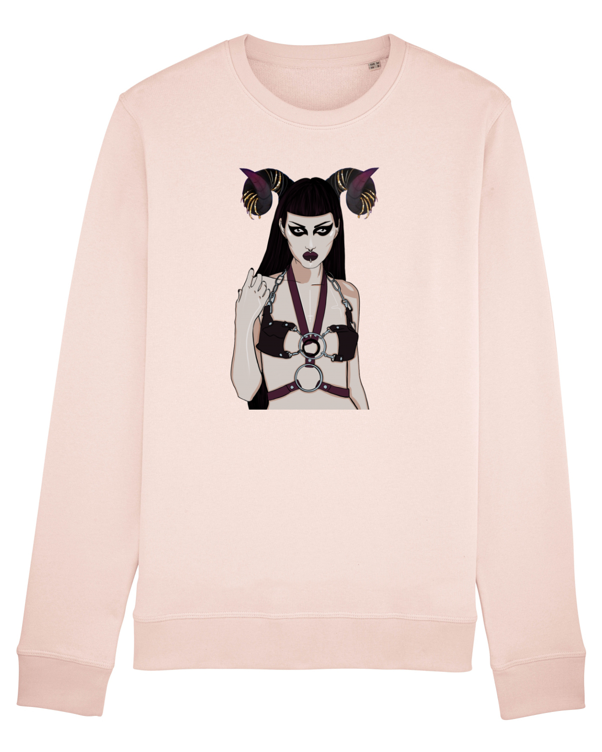 Bluză mânecă lungă Unisex Rise Candy Pink